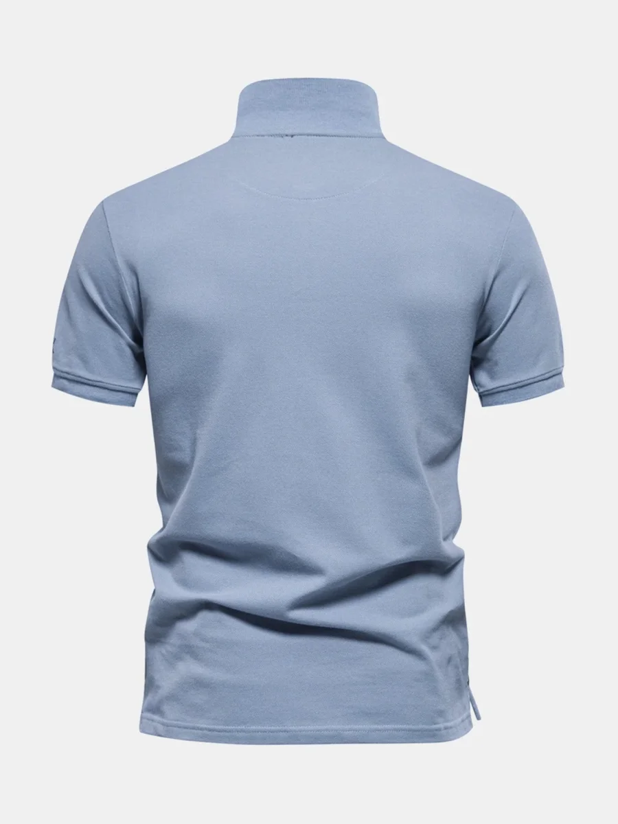Odeceixe | Polo de Algodão com Bordado de Setas - Image 3