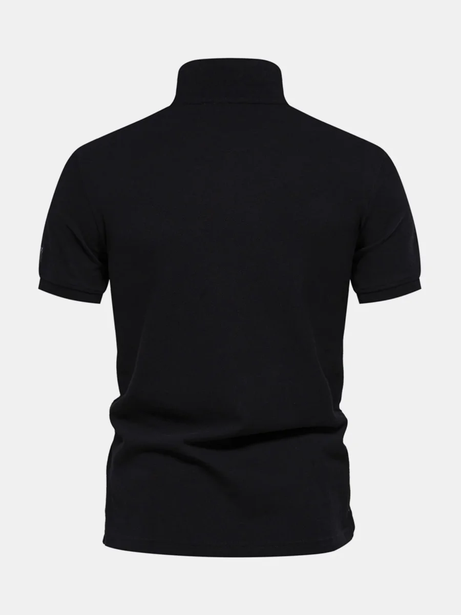Odeceixe | Polo de Algodão com Bordado de Setas - Image 5