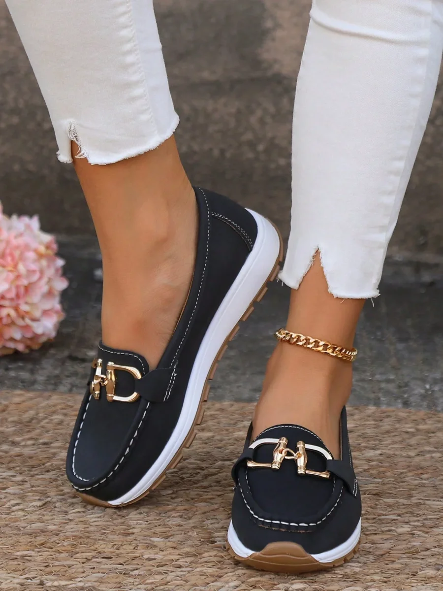 Ermelinda | Sapatos Rasos com Fivela - Image 3