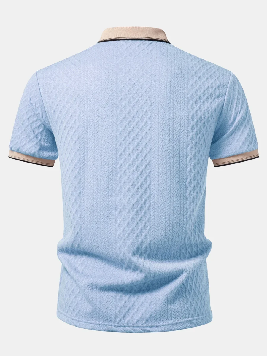 Nazaré | Polo Jacquard de Geometria - Image 9