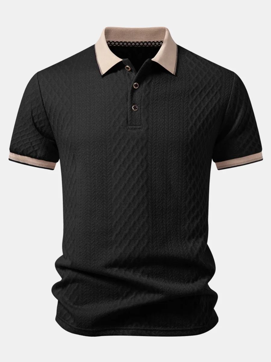 Nazaré | Polo Jacquard de Geometria - Image 4