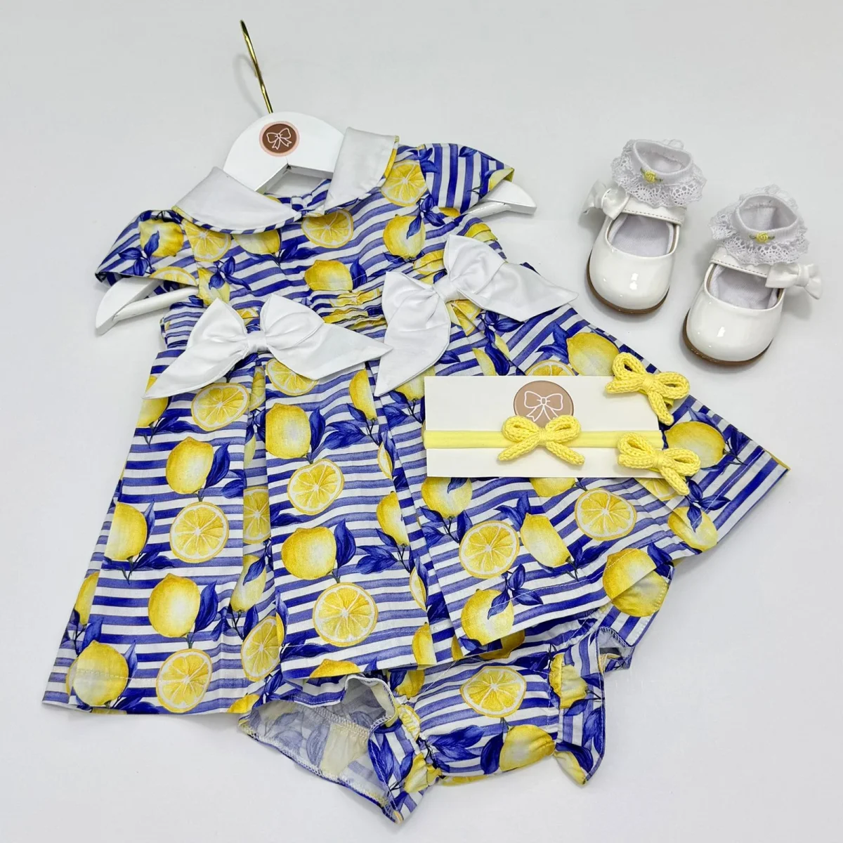 Vestido Listrado Limão Siciliano - Image 3