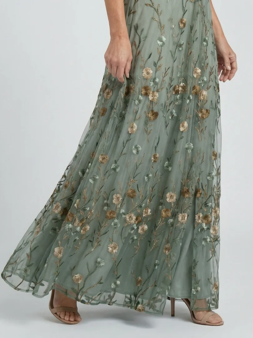 Alexandrina | Vestido Maxi Halter Bloom Flow - Image 4