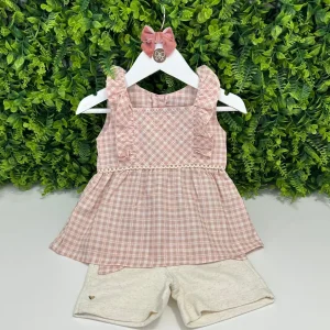 Conjunto Francine Rosa Chá