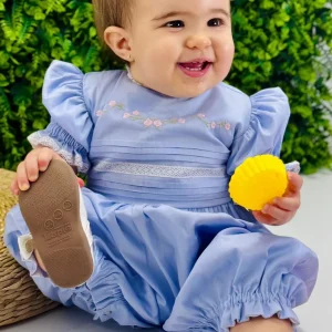 Romper Festa Diana Azul Claro