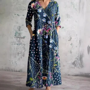 Albertina Joana | Vestido Floral de Verão
