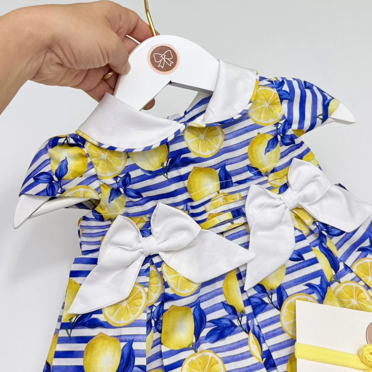 Vestido Listrado Limão Siciliano - Image 4