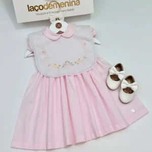 Vestido Naomi Rosa Claro