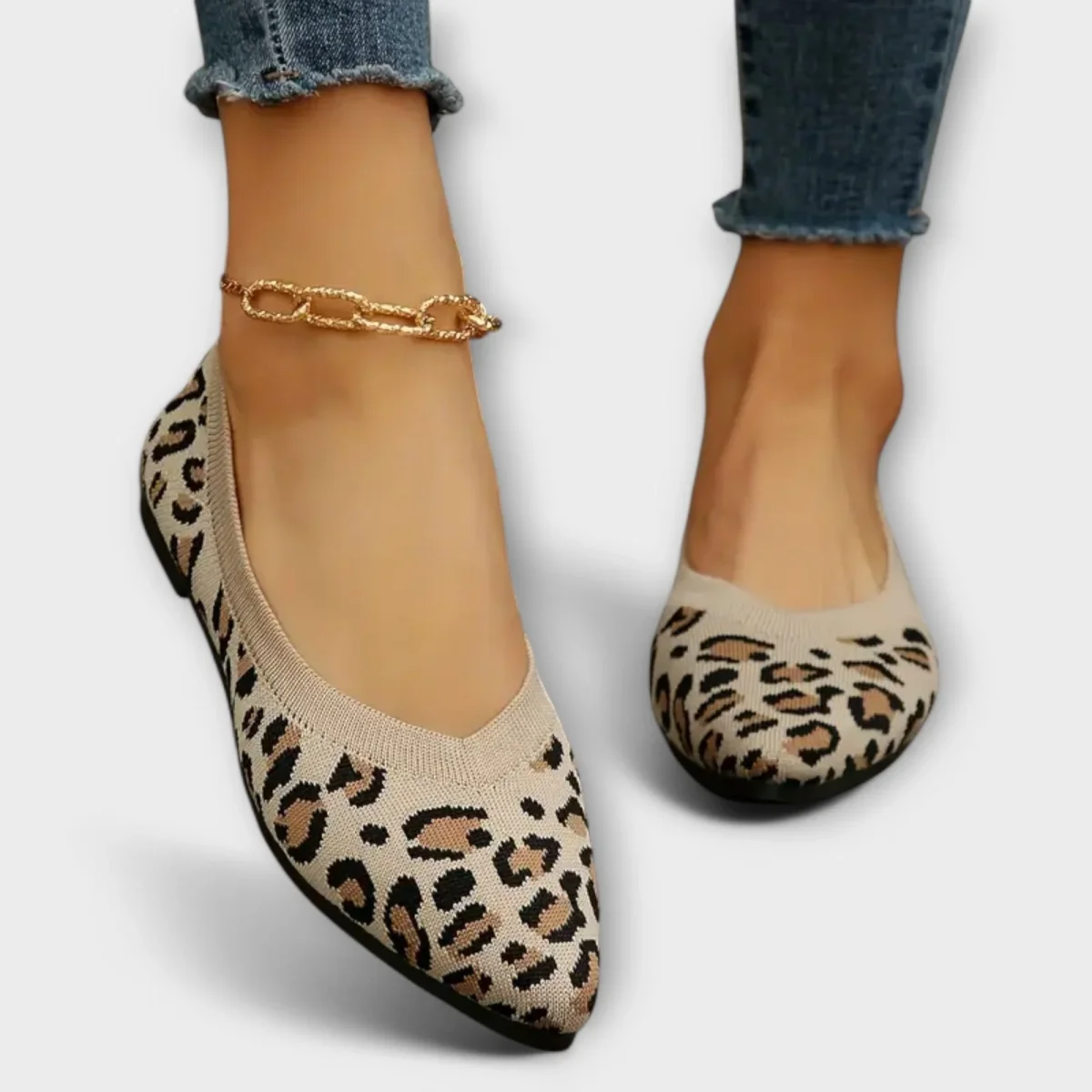 Paula | Sabrinas de Renda com Estampado de Leopardo - Image 4