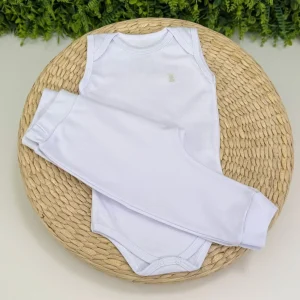 Pijama Kiko Baby® Branco