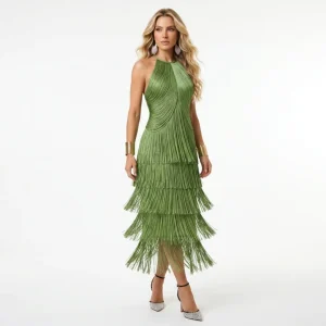 Açucena | Vestido com Volantes