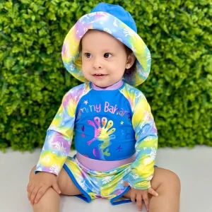 Conjunto Maiô Flórida com Chapéu