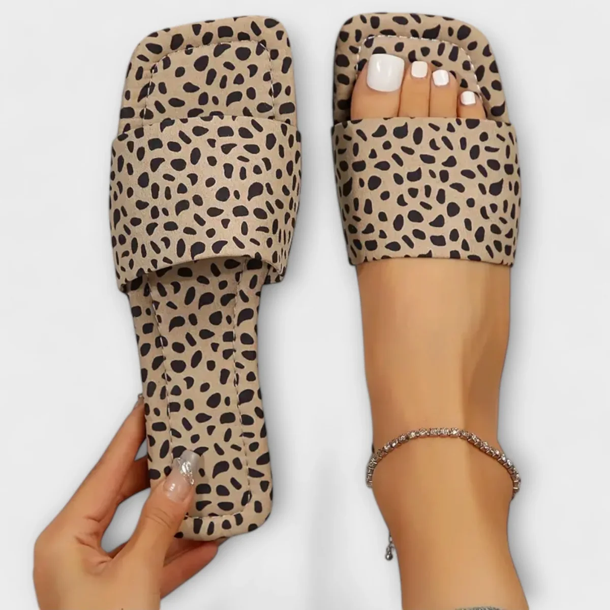 Elisabete | Mocassins Rasos com Estampado de Leopardo - Image 2