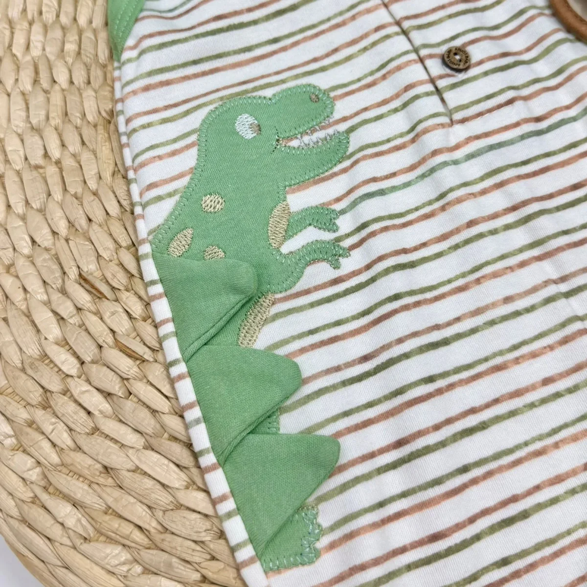 Macacão Curto Anjos Baby® Dinossauros - Image 3