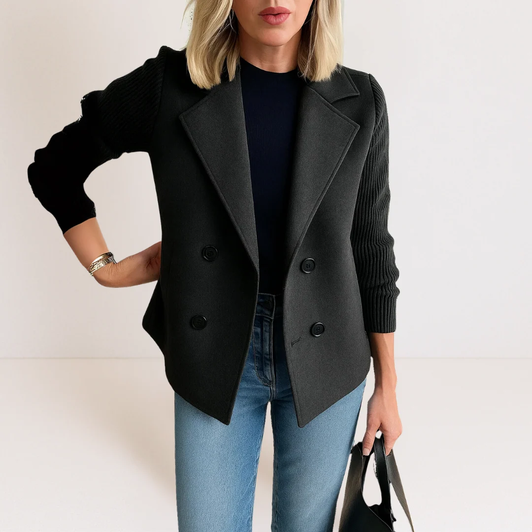Marta | Casaco Elegante com Malha - Image 7