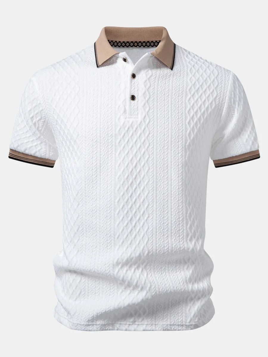 Nazaré | Polo Jacquard de Geometria - Image 6