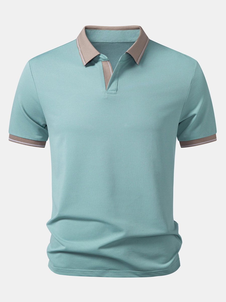 Alvor | Polo Contrast Johnny Collar - Image 2