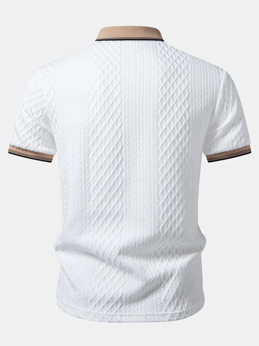 Nazaré | Polo Jacquard de Geometria - Image 7