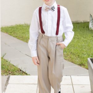 Italianinho Caqui – Bege Camisa Branca