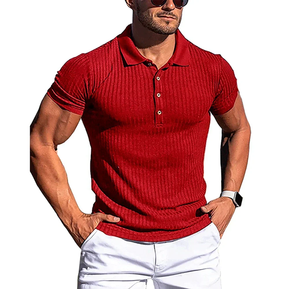 Naxos | Camisa Polo Elegante com Riscas - Image 7
