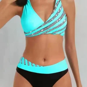 Monaco | Bikini Impressão em Tons Quentes