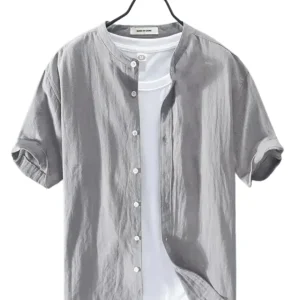 Arrifana | Camisa de Verão em Algodão e Linho