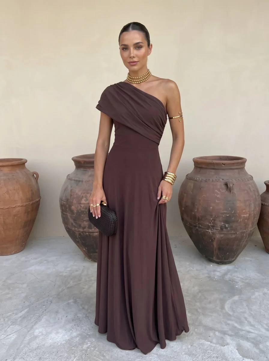 Selene | Vestido Longo Fluido - Image 5