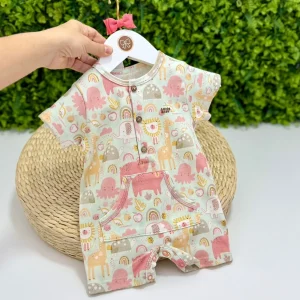 Macacão Fem. Curso Estampado