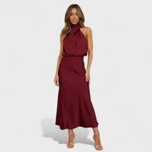 Flor | Vestido Satin Elegance