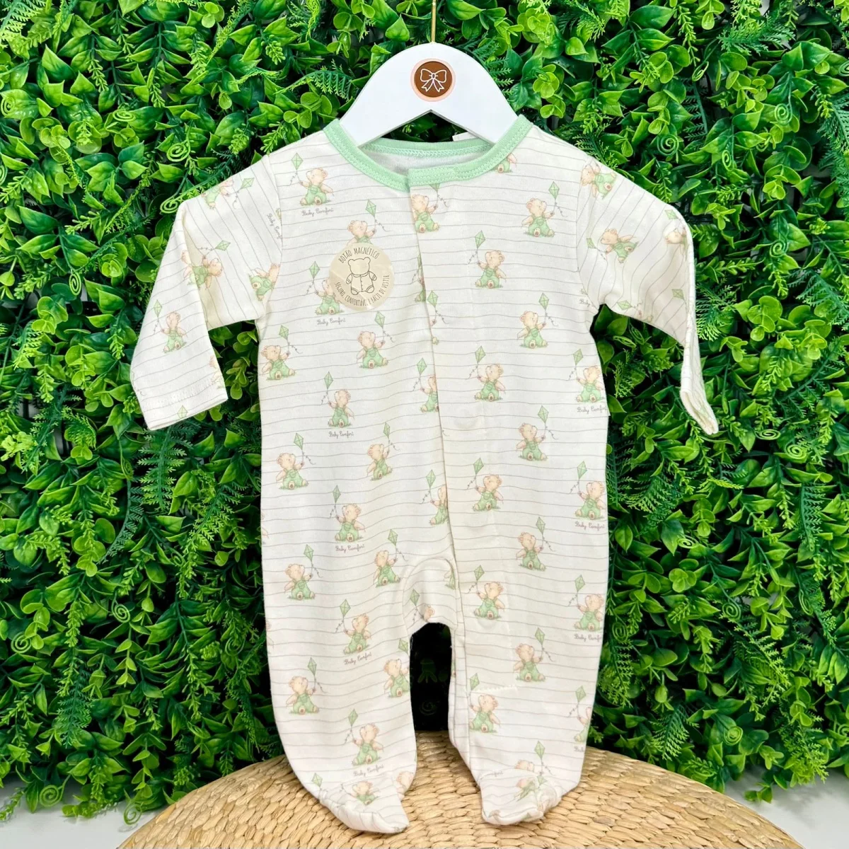 Pijama Ursos Anjos Baby® Botões Magnéticos
