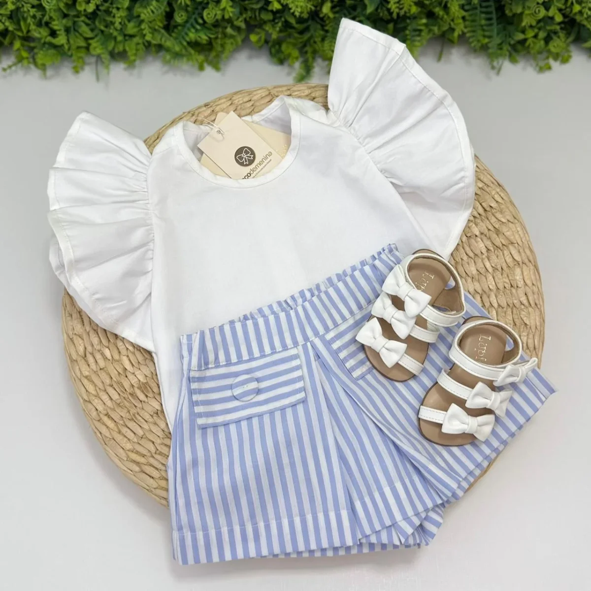 Conjunto Paola Azul Listrado - Image 2