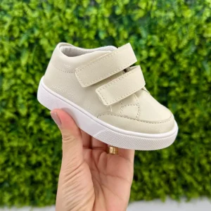 Tênis Lupie® Velcro Duplo Off-White