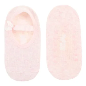Meia Sapatilha Pimpolho® Antiderrapante Rosa Claro