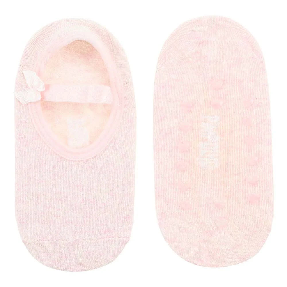 Meia Sapatilha Pimpolho® Antiderrapante Rosa Claro - Image 2