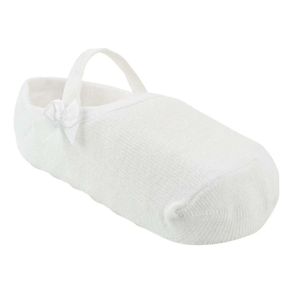 Meia Sapatilha Pimpolho® Antiderrapante Branca - Image 3