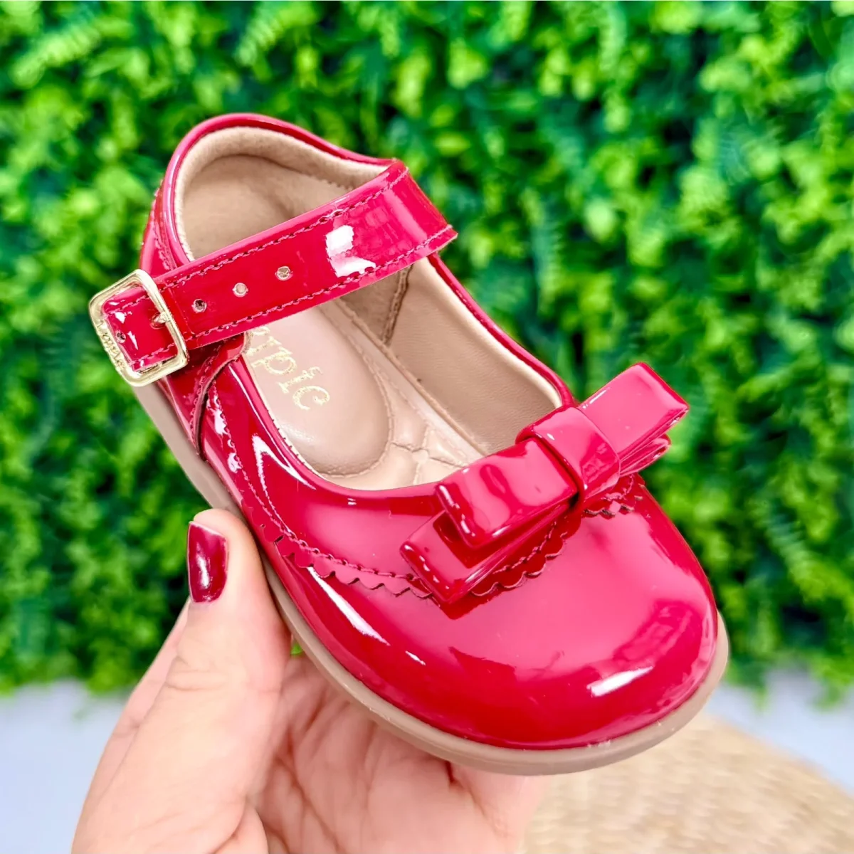 Sapatinho Lupie® Charlote Verniz Vermelho