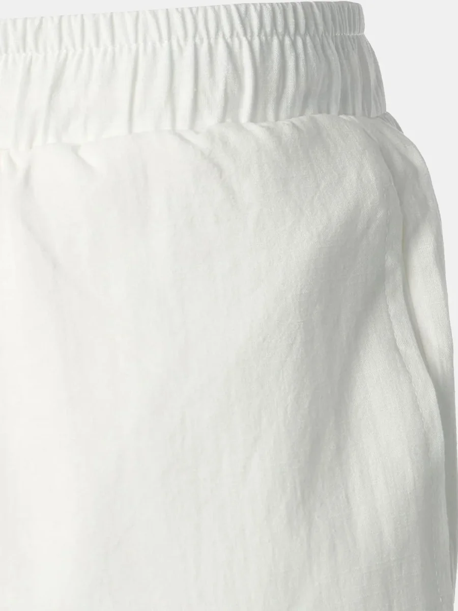 Conjunto de Camisa de Algodão e Calças Guayabera Cubana Casual de Verão para Homem - Image 5