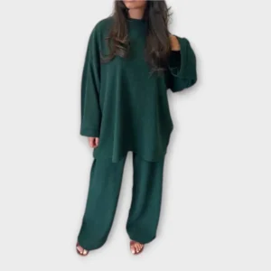 Adelaide | Conjunto Plus Size Acanalado